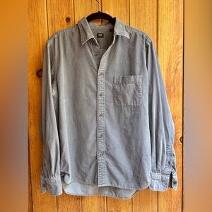 Uniqlo Men’s Corduroy Overshirt - Gray